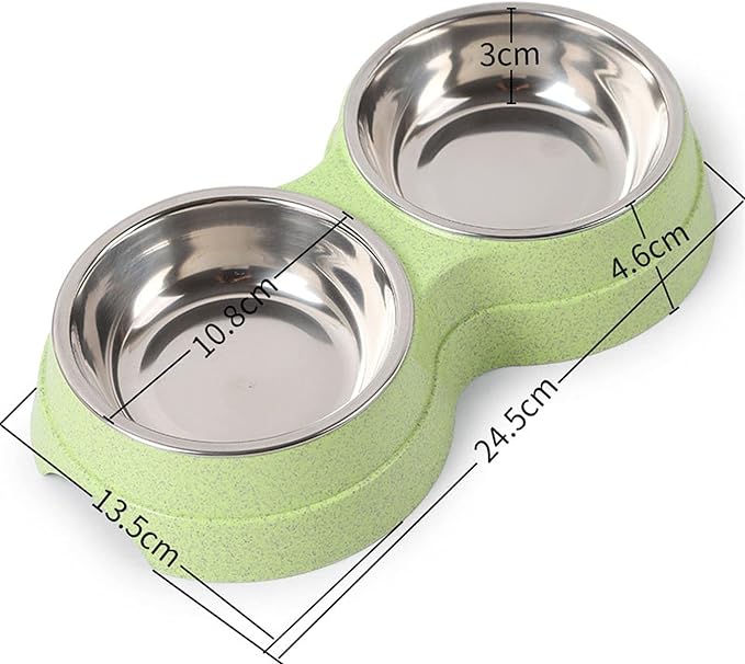 NFEGSIYA Double Pet Bowls