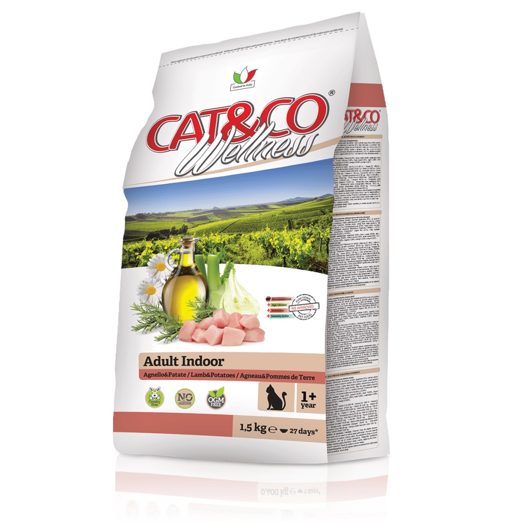 CAT&CO WELLNESS ADULT INDOOR Lamb & Potatoes