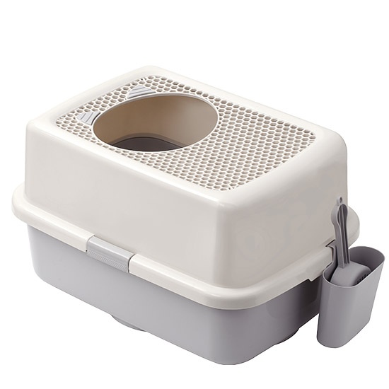 Closed Litter Box With Scoop YL004