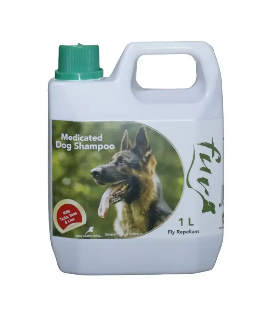 FUR MEDICATED DOG SHAMPOO 1 LTR