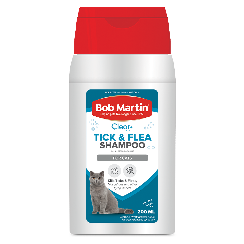 BM TICK & FLEA CAT SHAMPOO 200ML