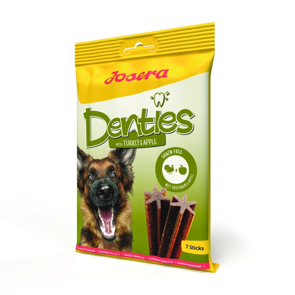 DENTIES WITH TURKEY & APPLE 180GR