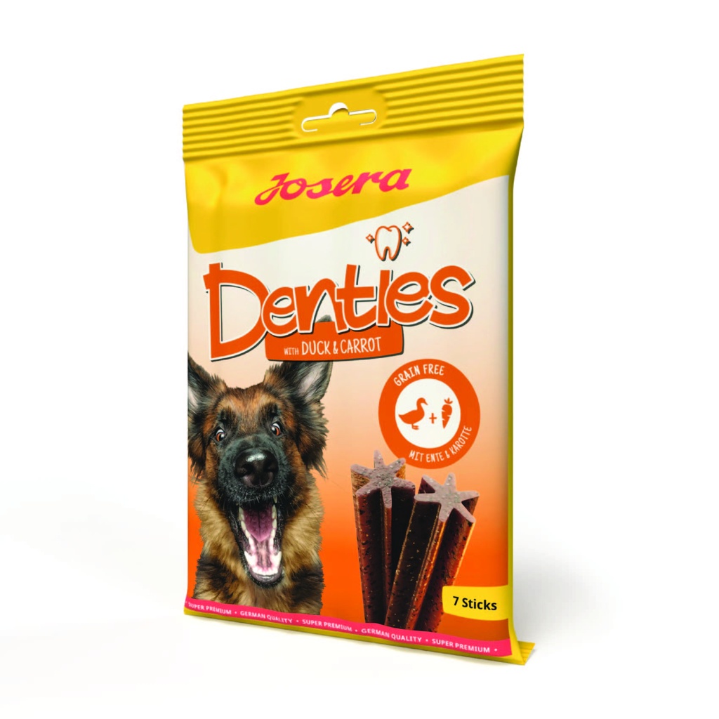 DENTIES WITH DUCK & CARROT 180GR