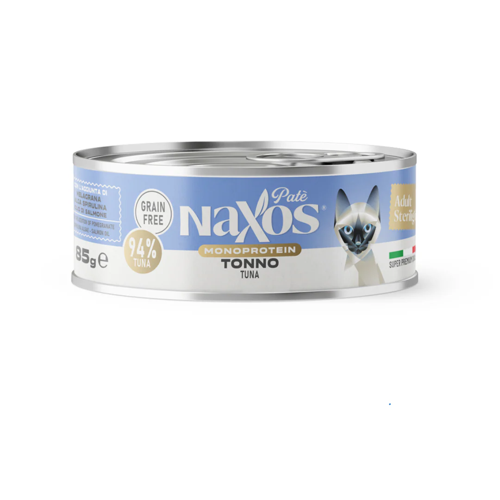 NAXOS Mono Cat Sterilight Pate Tuna 85 GR