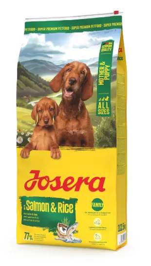 JOSERA MOTHER & PUPPY SALMON AND RICE 12.5KG
