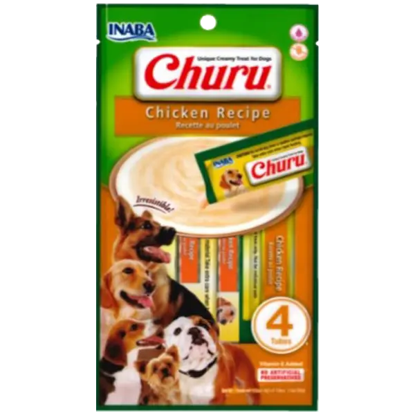 INABA DOG CHURU 4P CHICKEN RECIPE