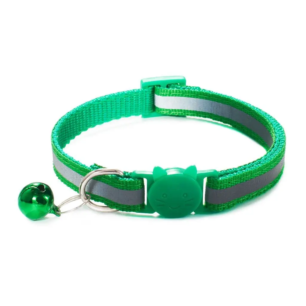 REFLECTIVE NYLON CAT COLLAR With BELL