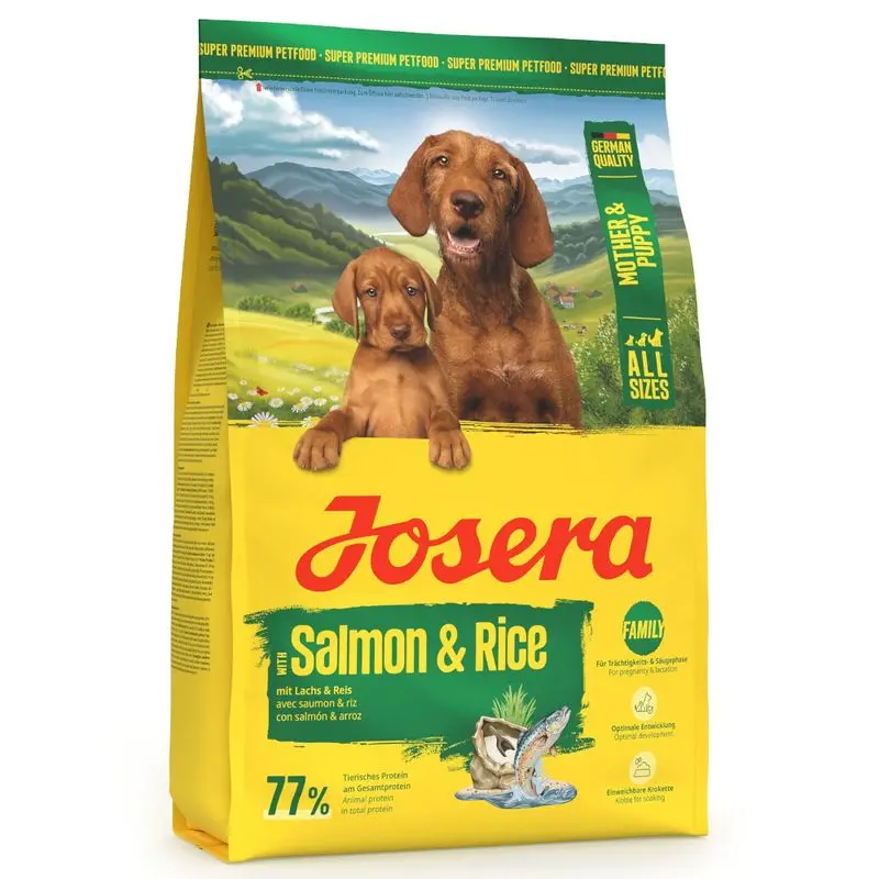 JOSERA MOTHER & PUPPY WITH SALMON & RICE 3 KG