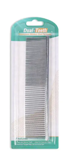 DUAL TEETH STEEL COMB (92426)