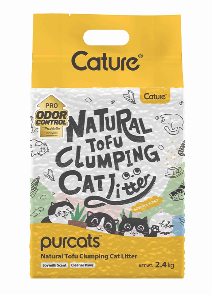 Cat Litter Cature Tofu Milk Flavor 2.4 KG