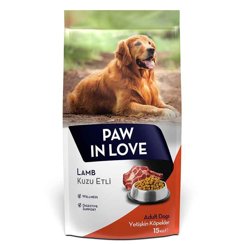PAW IN LOVE ADULT DOG LAMB 15KG