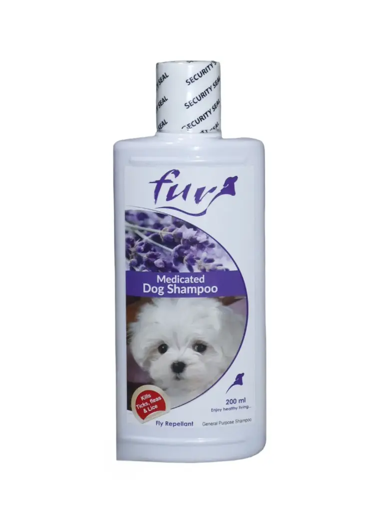 FUR MEDICATED DOG SHAMPOO 200ML