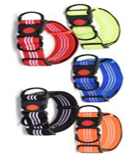 2.5 Nylon 3 single reflective neoprene collar