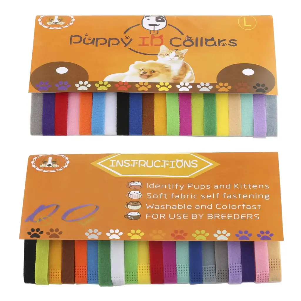 Puppy ID Collars (20 pcs Pack) | Appetite Uganda