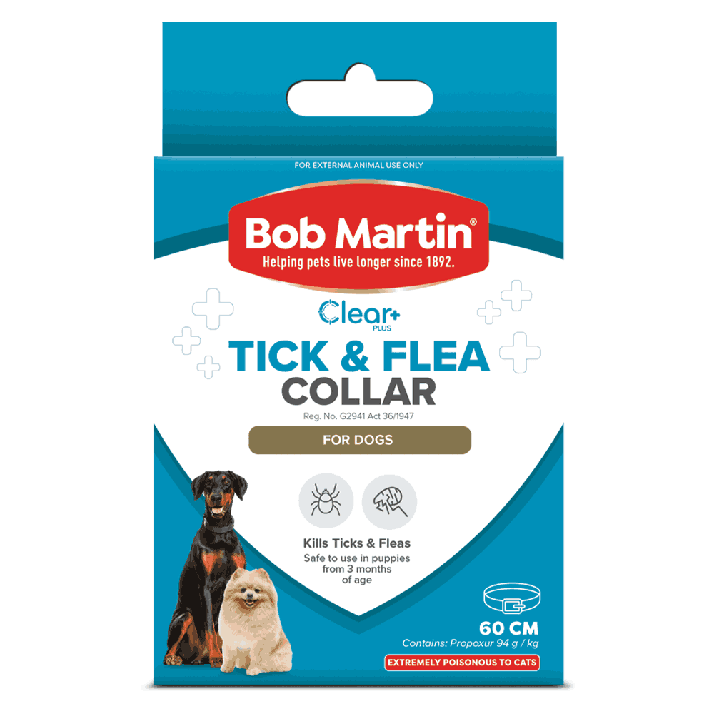 BOB MARTIN FLEA & TICK COLLAR ALL DOGS