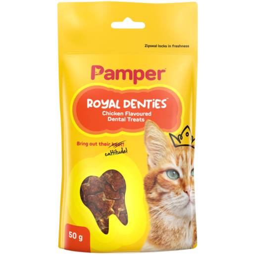 PAMPER ROYAL DENTIES CHICKEN 50GR