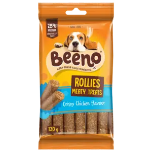 BEENO ROLLIES CRISPY CHICKEN FLAVOUR 120 GR