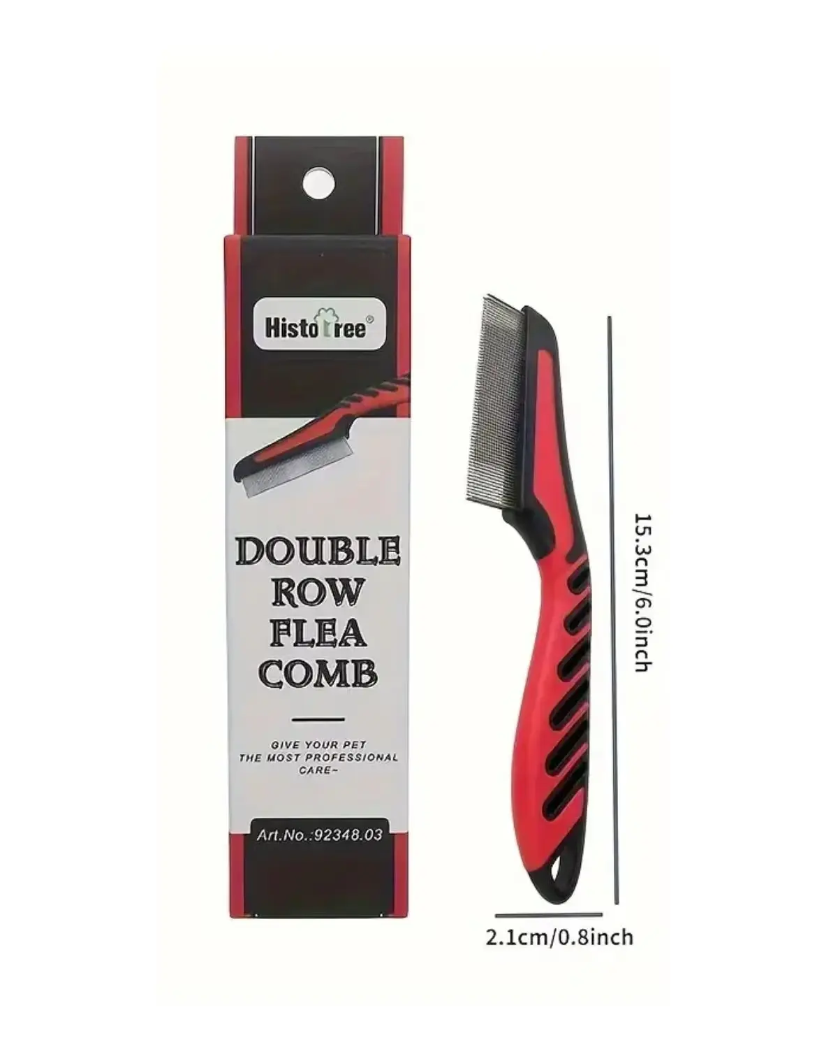 HISTO-TREE DOUBLE ROW FLEA COMB (92348)