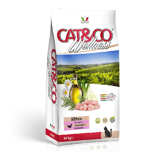 CAT&CO -1.5Kg Wellness Kitten Chicken & Rice